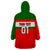 Custom Portugal Rugby Wearable Blanket Hoodie Os Lobos Go 2023 World Cup - Wonder Print Shop