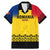 Romania Rugby Family Matching Mermaid Dress and Hawaiian Shirt Stejarii Go 2023 World Cup - Wonder Print Shop