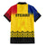 Romania Rugby Family Matching Mermaid Dress and Hawaiian Shirt Stejarii Go 2023 World Cup - Wonder Print Shop