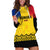 Romania Rugby Hoodie Dress Stejarii Go 2023 World Cup - Wonder Print Shop