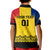 Custom Romania Rugby Kid Polo Shirt Stejarii Go 2023 World Cup - Wonder Print Shop