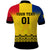 Custom Romania Rugby Polo Shirt Stejarii Go 2023 World Cup - Wonder Print Shop