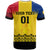 Custom Romania Rugby T Shirt Stejarii Go 2023 World Cup - Wonder Print Shop