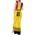 Custom Romania Rugby Tank Maxi Dress Stejarii Go 2023 World Cup - Wonder Print Shop