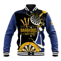 Personalized Barbados Darts Baseball Jacket Tridents Sporty Stylized
