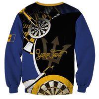 Personalized Barbados Darts Sweatshirt Tridents Sporty Stylized