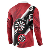 Personalized Trinidad and Tobago Darts Button Sweatshirt Sporty Stylized
