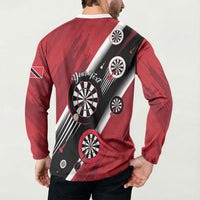 Personalized Trinidad and Tobago Darts Button Sweatshirt Sporty Stylized