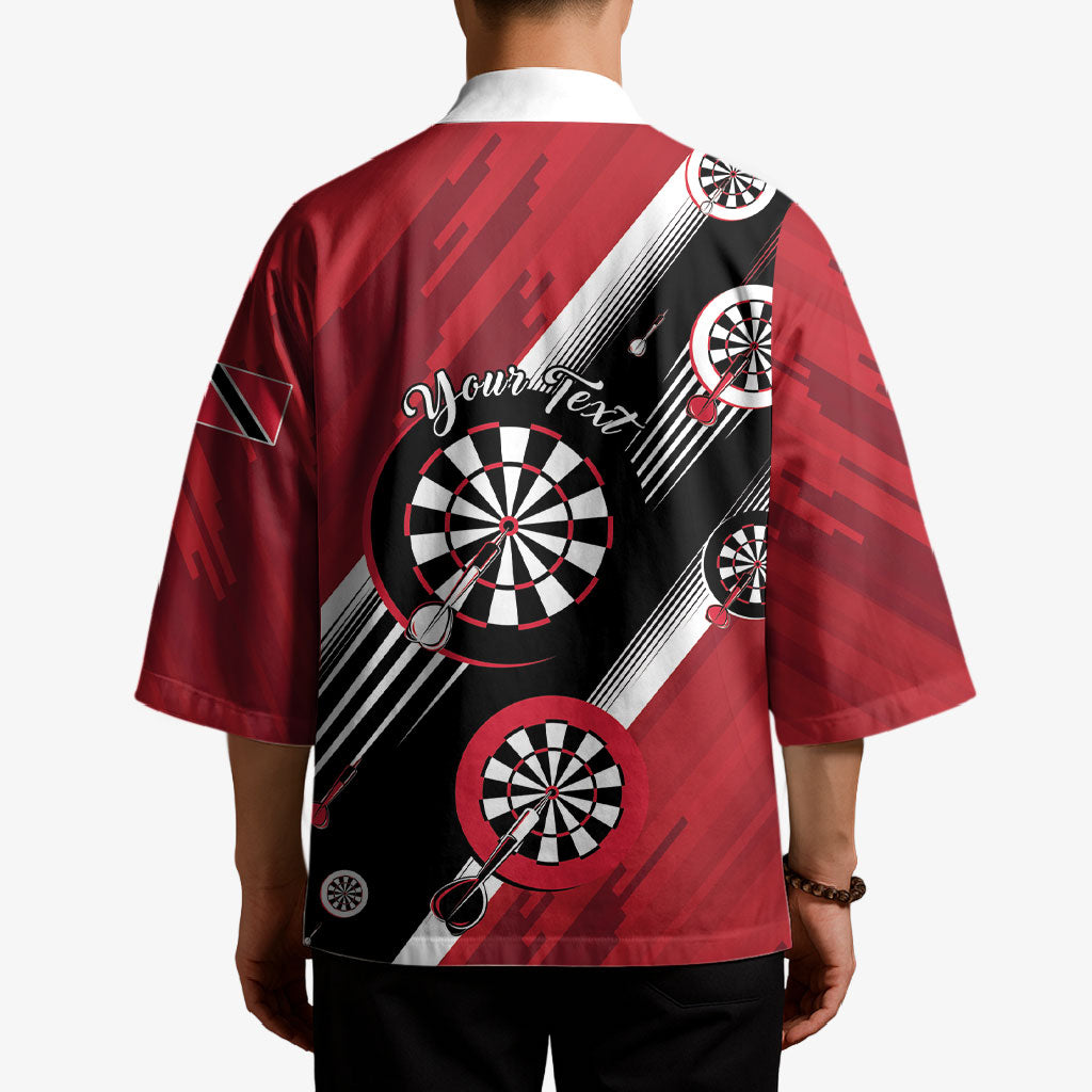 Personalized Trinidad and Tobago Darts Kimono Sporty Stylized