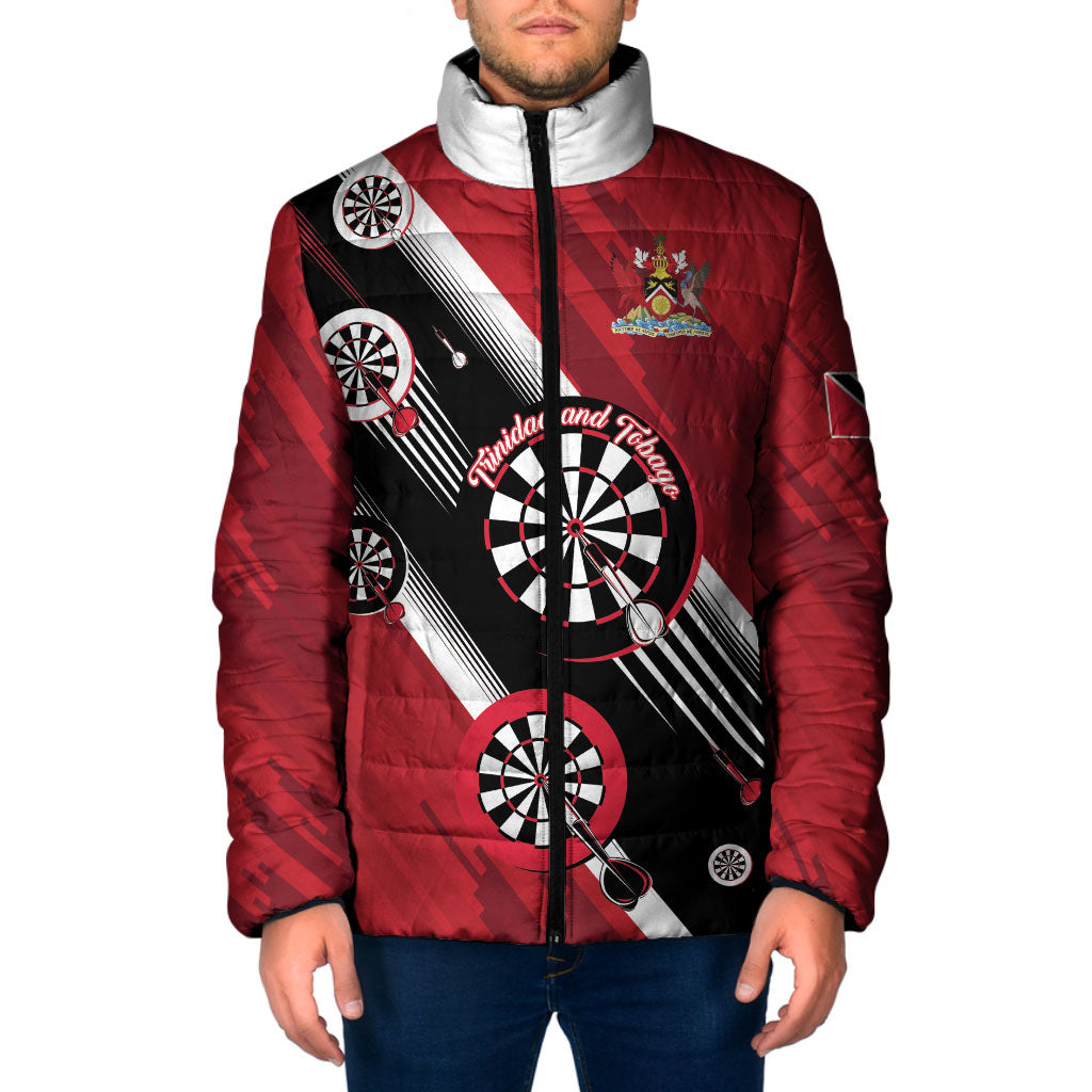 Personalized Trinidad and Tobago Darts Padded Jacket Sporty Stylized