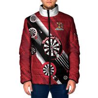 Personalized Trinidad and Tobago Darts Padded Jacket Sporty Stylized