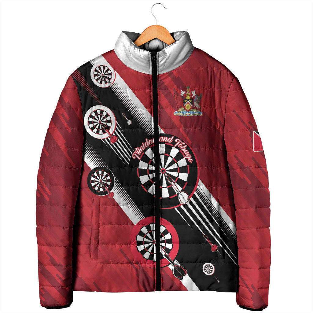 Personalized Trinidad and Tobago Darts Padded Jacket Sporty Stylized