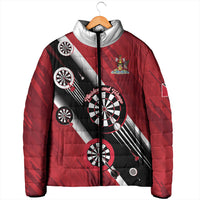 Personalized Trinidad and Tobago Darts Padded Jacket Sporty Stylized