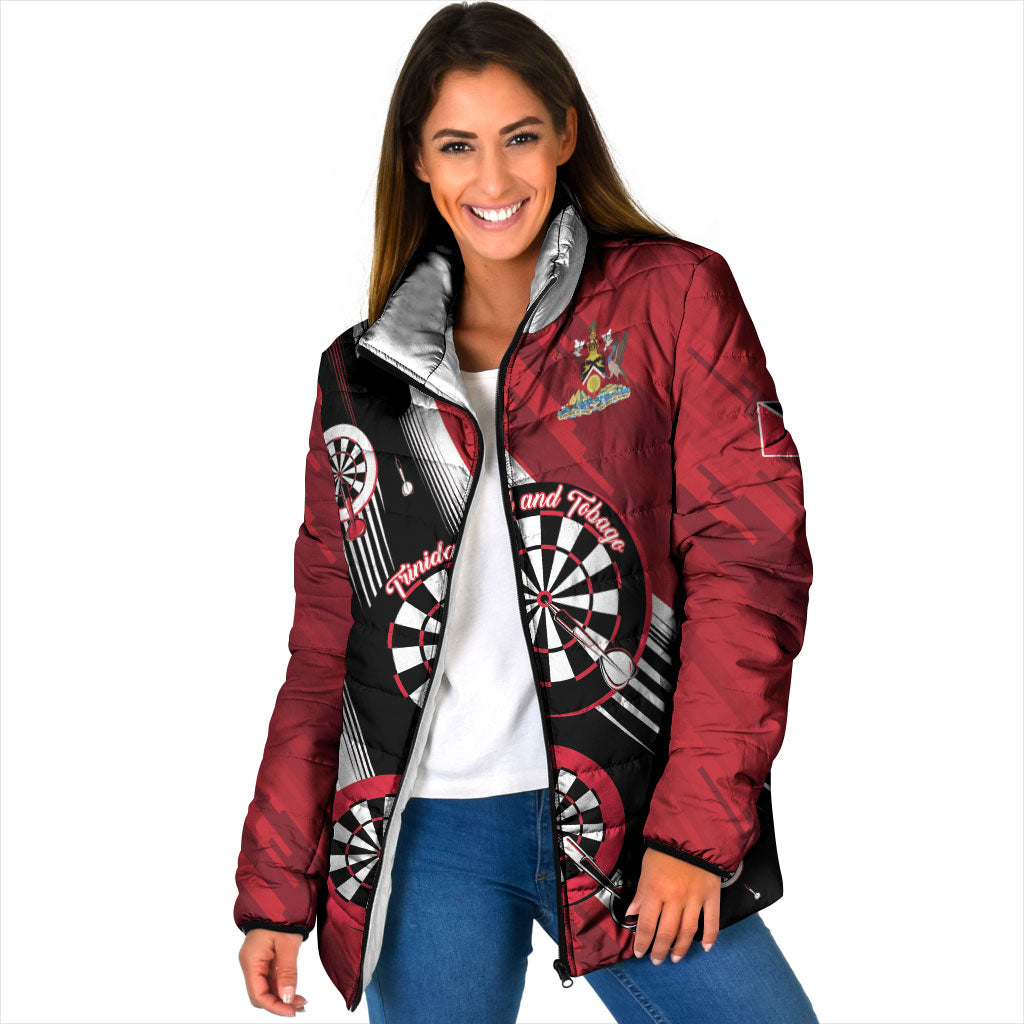 Personalized Trinidad and Tobago Darts Padded Jacket Sporty Stylized