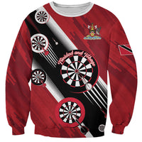 Personalized Trinidad and Tobago Darts Sweatshirt Sporty Stylized