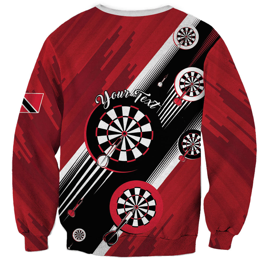 Personalized Trinidad and Tobago Darts Sweatshirt Sporty Stylized