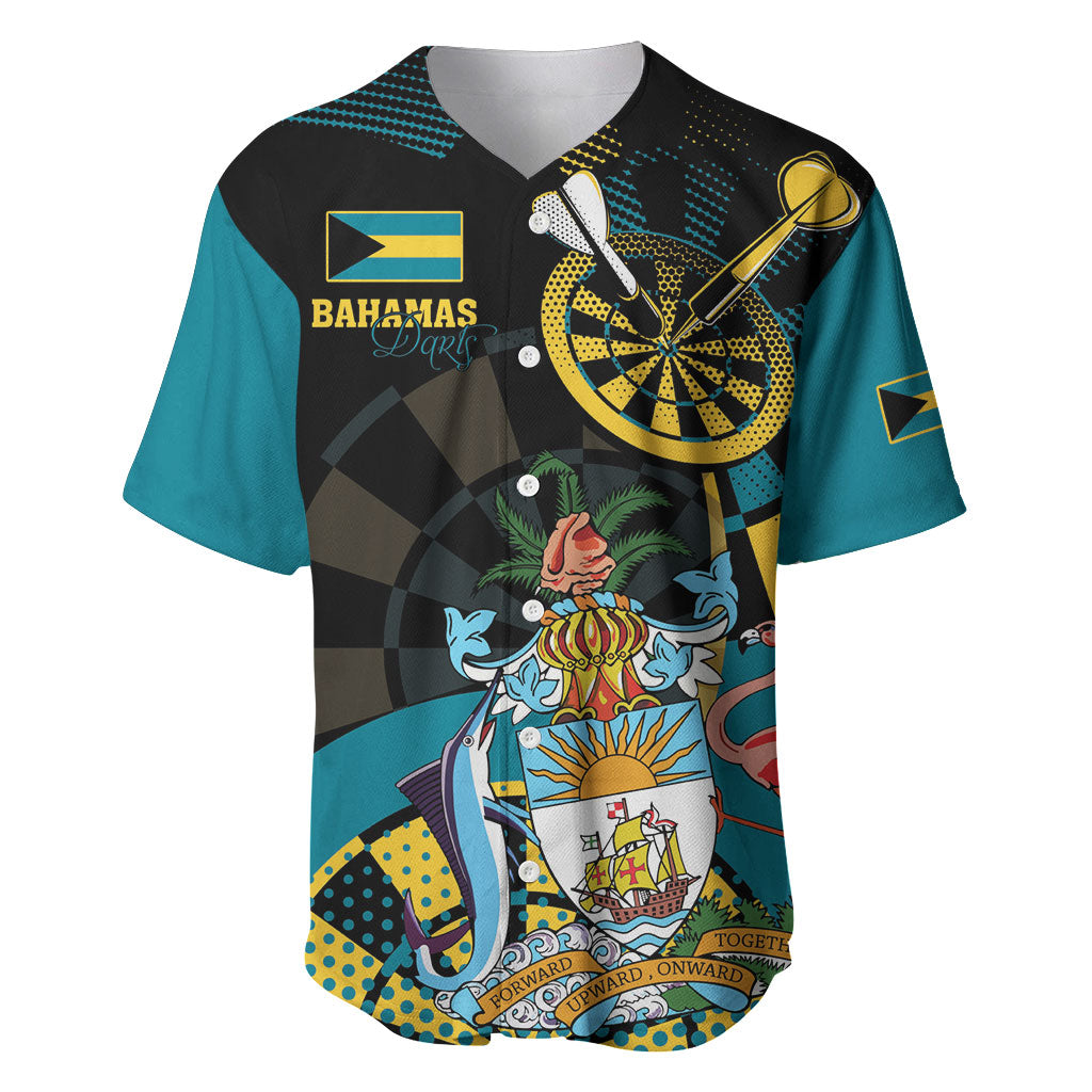 Personalized Bahamas Darts Baseball Jersey Sporty Stylized