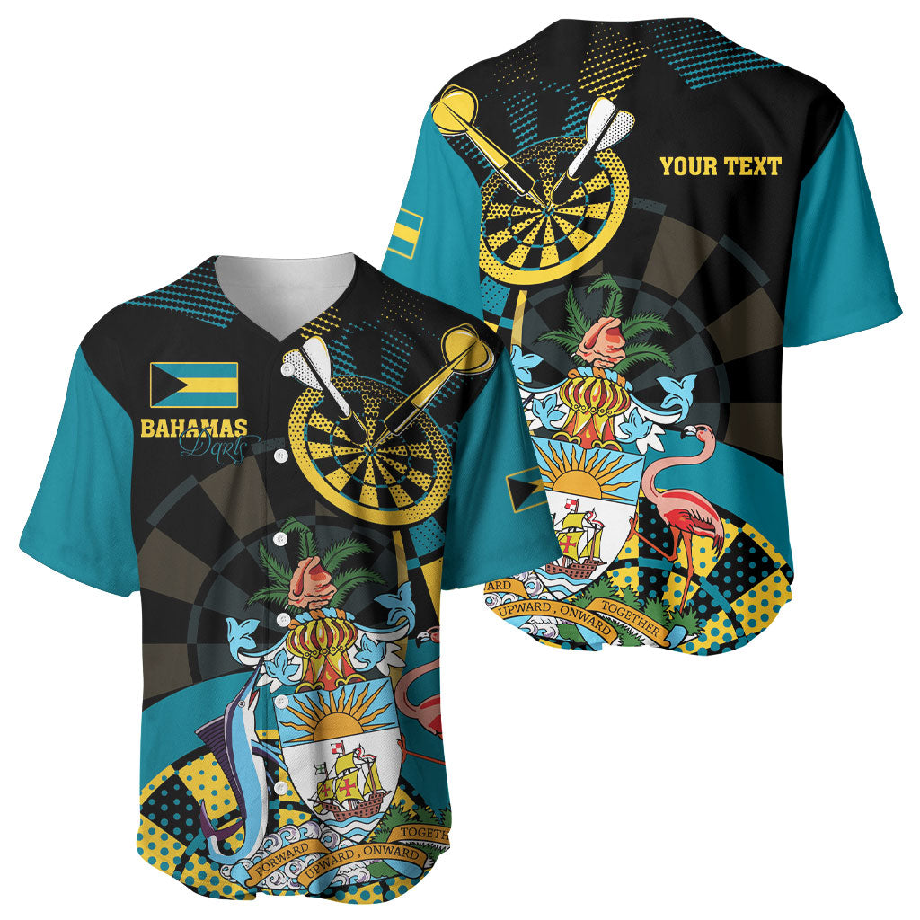 Personalized Bahamas Darts Baseball Jersey Sporty Stylized