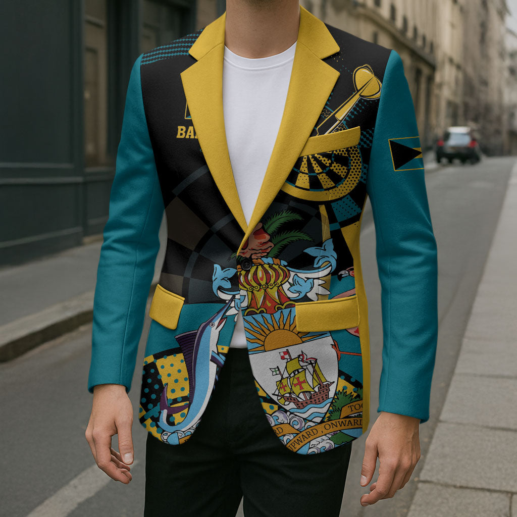 Personalized Bahamas Darts Blazer Sporty Stylized
