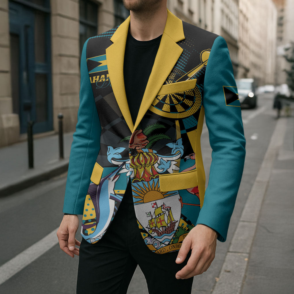 Personalized Bahamas Darts Blazer Sporty Stylized