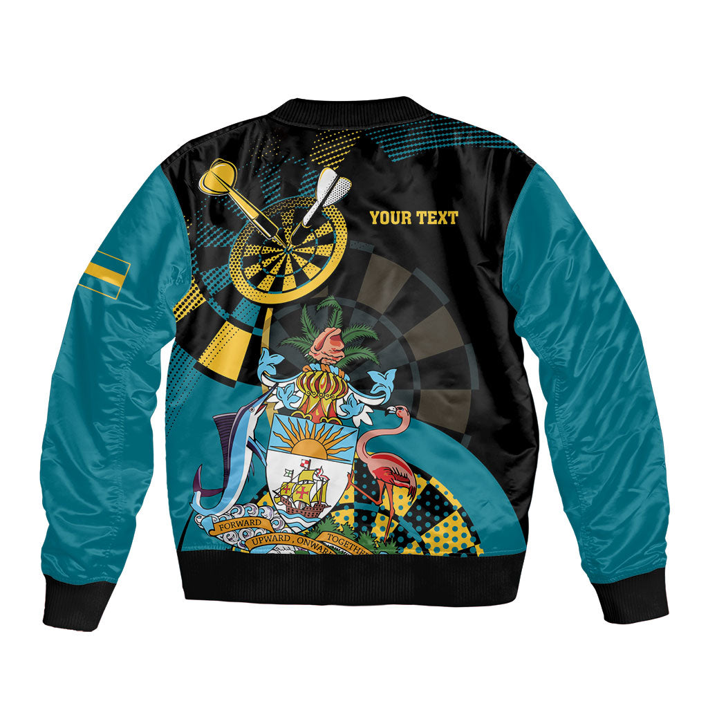 Personalized Bahamas Darts Bomber Jacket Sporty Stylized