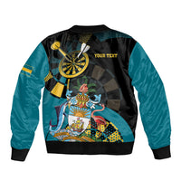 Personalized Bahamas Darts Bomber Jacket Sporty Stylized