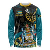 Personalized Bahamas Darts Long Sleeve Shirt Sporty Stylized
