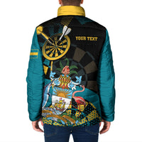 Personalized Bahamas Darts Padded Jacket Sporty Stylized