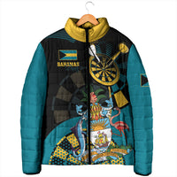 Personalized Bahamas Darts Padded Jacket Sporty Stylized