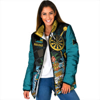Personalized Bahamas Darts Padded Jacket Sporty Stylized
