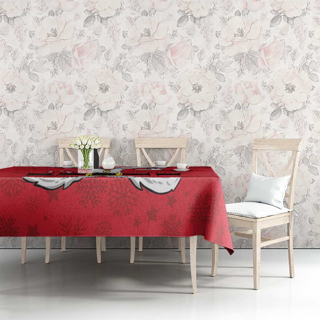 Santa Costume Tablecloth Funny Christmas - Wonder Print Shop