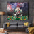 USA Christmas Tapestry Santa Claus With Eagle