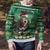 Nigeria Christmas Ugly Christmas Sweater Eagle Santa African Pattern