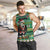 Nigeria Christmas Men Tank Top Eagle Santa African Pattern - Wonder Print Shop