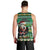 Nigeria Christmas Men Tank Top Eagle Santa African Pattern - Wonder Print Shop