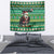 Nigeria Christmas Tapestry Eagle Santa African Pattern