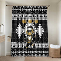 Power Black Ranger Santa Claus Bathroom Set Funny Christmas - Wonder Print Shop