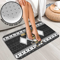 Power Black Ranger Santa Claus Bathroom Set Funny Christmas - Wonder Print Shop