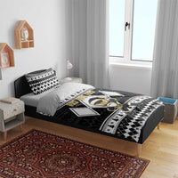 Power Black Ranger Santa Claus Bedding Set Funny Christmas - Wonder Print Shop