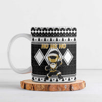 Personalized Power Black Ranger Santa Claus Ceramic Mug Funny Christmas - Wonder Print Shop