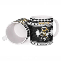 Personalized Power Black Ranger Santa Claus Ceramic Mug Funny Christmas - Wonder Print Shop