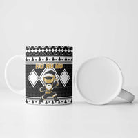 Personalized Power Black Ranger Santa Claus Ceramic Mug Funny Christmas - Wonder Print Shop