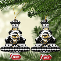 Power Black Ranger Santa Claus Ceramic Ornament Funny Christmas - Wonder Print Shop