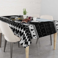 Power Black Ranger Santa Claus Tablecloth Funny Christmas - Wonder Print Shop
