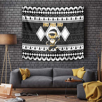 Power Black Ranger Santa Claus Tapestry Funny Christmas - Wonder Print Shop