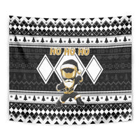 Power Black Ranger Santa Claus Tapestry Funny Christmas - Wonder Print Shop