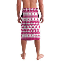 Personalized Power Pink Ranger Santa Claus Lavalava Funny Christmas - Wonder Print Shop