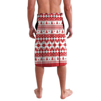 Personalized Power Red Ranger Santa Claus Lavalava Funny Christmas - Wonder Print Shop