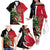 Yemen Unification Day 2024 Family Matching Off Shoulder Long Sleeve Dress and Hawaiian Shirt May 22 Unity Day Flag Style - Wonder Print Shop