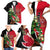 Yemen Unification Day 2024 Family Matching Short Sleeve Bodycon Dress and Hawaiian Shirt May 22 Unity Day Flag Style - Wonder Print Shop